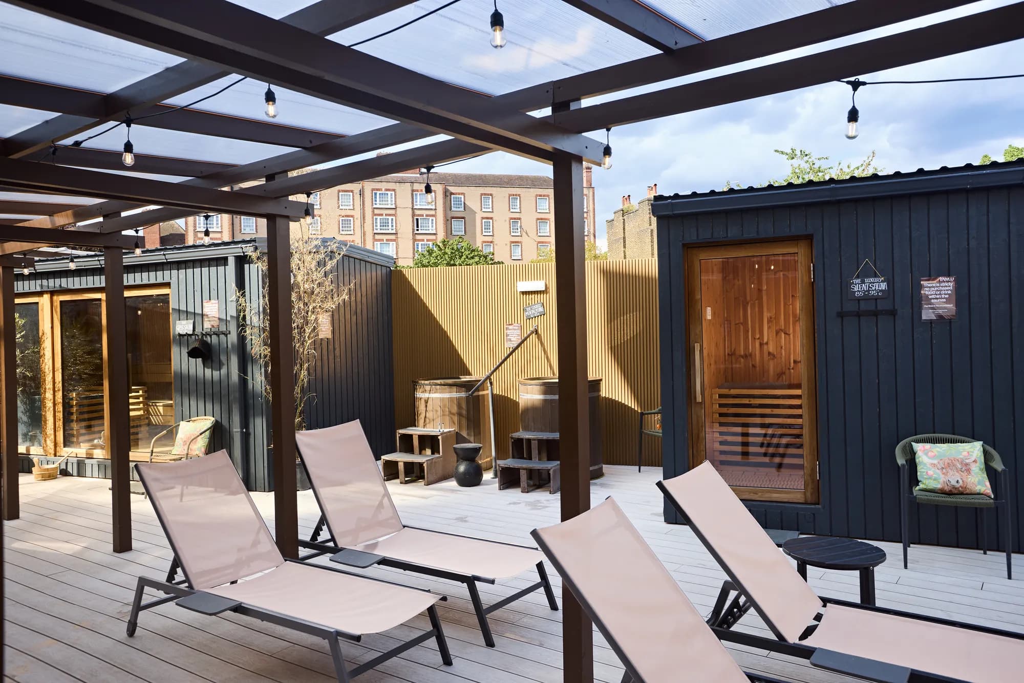 North London Sauna Village — sauna and cold plunge